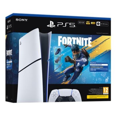 Sony PlayStation 5 Edizione Digitale Slim 825 GB Bundle Fortnite Flowering Chaos