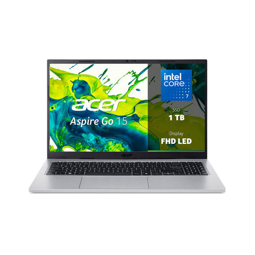 ACER Aspire Go 15 AG15-72P NOTEBOOK, 15,6", processore Intel Core 7 150U, Intel, RAM 32 GB, 1024 GB SSD, Silver, Windows 11 Home