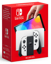 Nintendo Switch OLED Console 64 GB Bianca con 2 Joy-Con - Display 7"