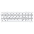 APPLE Magic Keyboard con Touch ID e tastierino numerico MXK73D/A - Layout Tedesco - Bianco