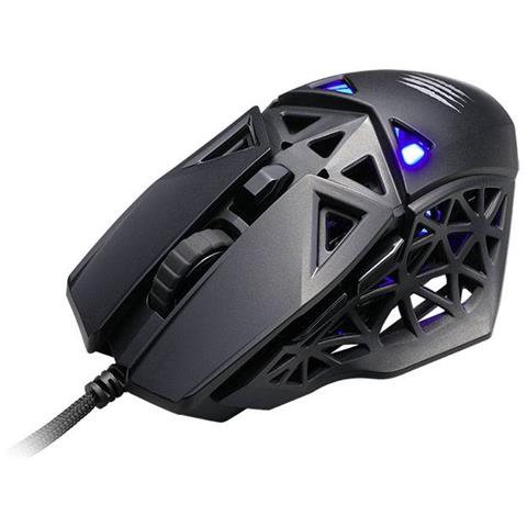 Mad Catz Mouse Catz M.O.J.O. M1 Ottico 6 Tasti 12000 DPI Colore Nero