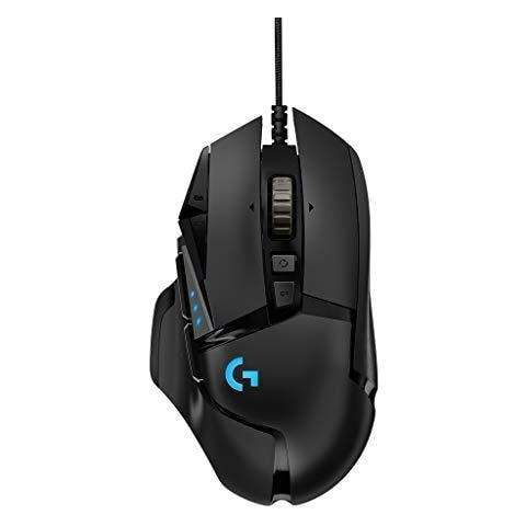Logitech G502 HERO Mouse gaming RGB 16.000 DPI con 11 pulsanti programmabili
