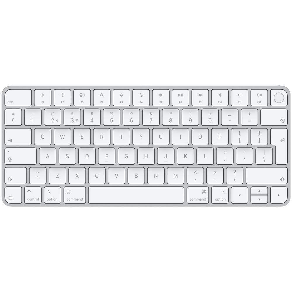 APPLE Magic Keyboard con Touch ID MXCK3B/A - Layout Inglese UK - Argento/Bianco