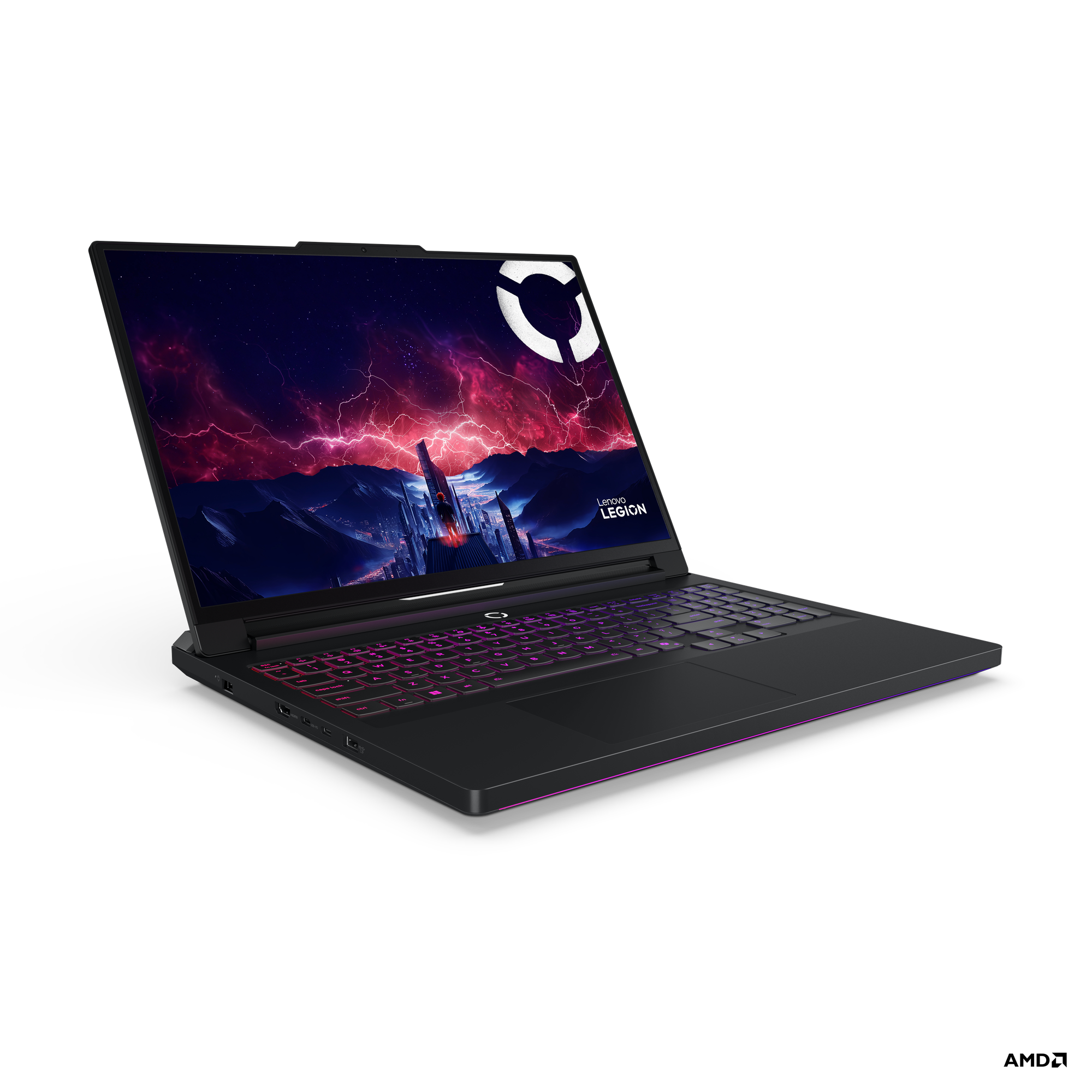 LENOVO Legion Pro 7 16AFR10H Notebook Gaming, 16”, AMD Ryzen 9 9955HX3D, GeForce RTX 5080, RAM 32 GB, SSD 2 TB, Black, Windows 11 Home