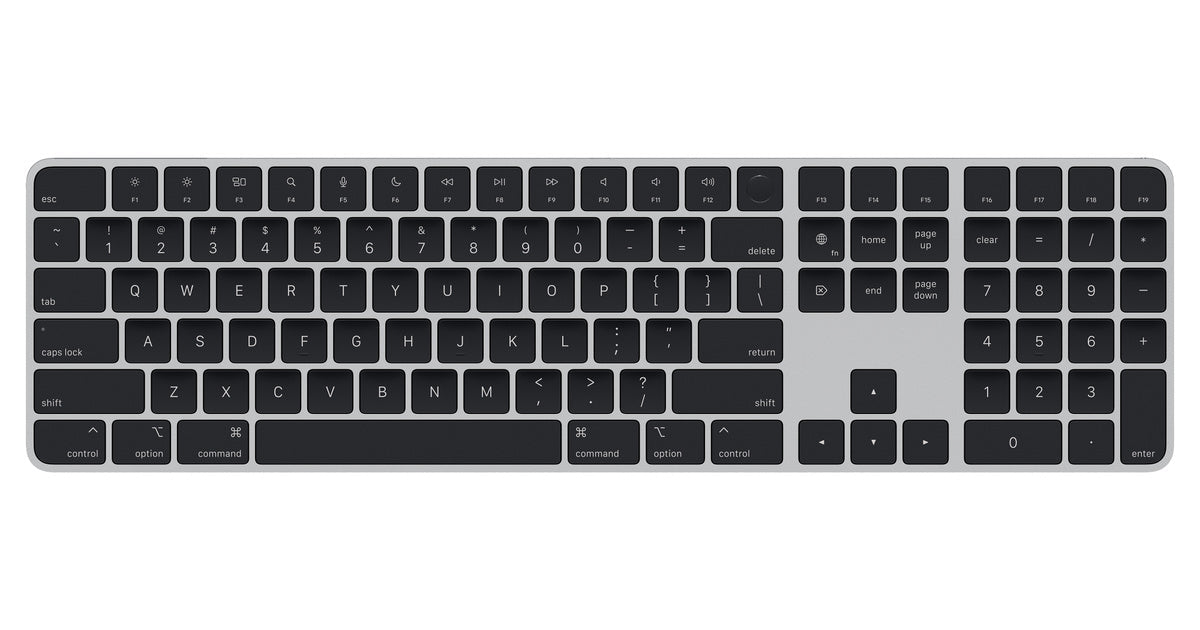 Apple Magic Keyboard Touch ID Numeric IT Tasti Neri