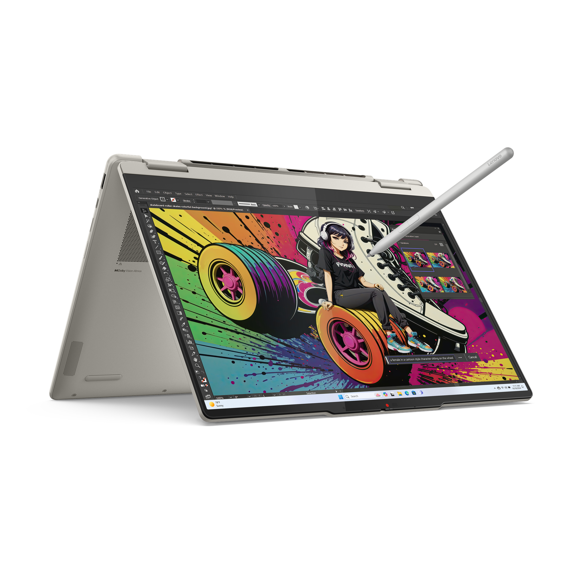 LENOVO Yoga 7 2 In 1 Copilot Pc 14 Amd Ryzen Ai 7 Amd Ryzen Ai 7 350 Amd Radeon Onboard Graphics RAM 16 Gb Windows 11 Home