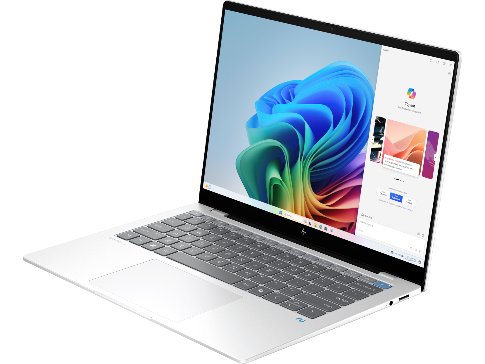 HP OmniBook 5 AI 16 AF1002NL 16 processore Intel Core Ultra 7 Ultra 7 255h 16 GB