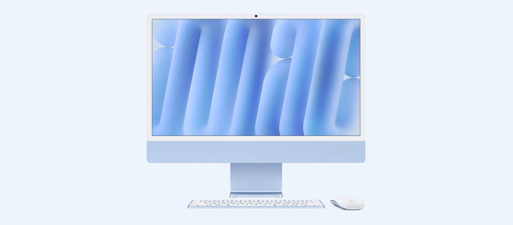 APPLE iMac 24'', Chip M4, 8 CPU 8 GPU, 16GB, 256GB Blu - immagine prodotto Blu