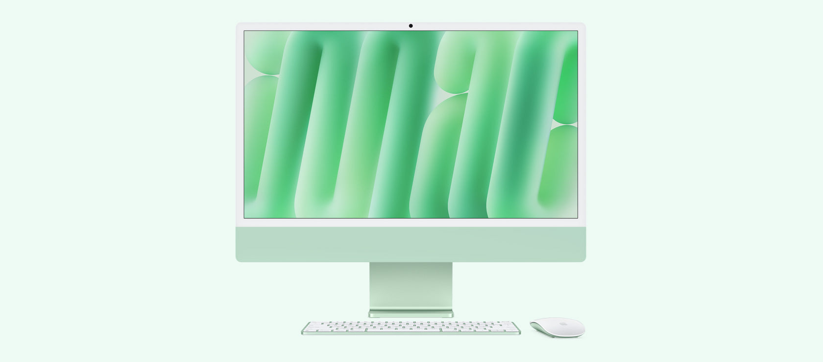 APPLE iMac 24'', Chip M4, 10 CPU 10 GPU, 16GB, 512GB Verde - immagine prodotto Verde