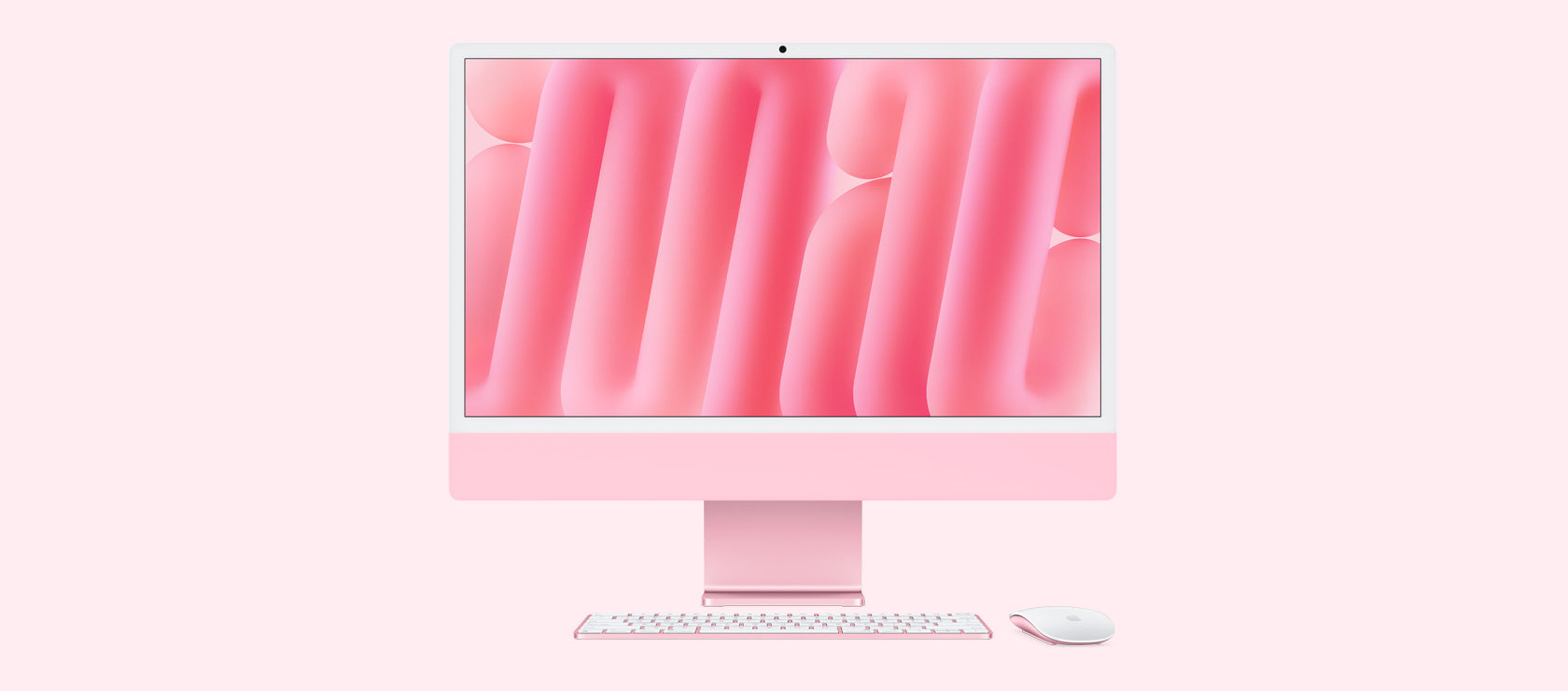 APPLE iMac 24'', Chip M4, 10 CPU 10 GPU, 24GB, 512GB Rosa - immagine prodotto Rosa