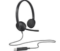 Logitech H340 Cuffie PC USB Nere