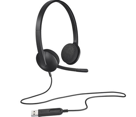 Logitech H340 Cuffie PC USB Nere